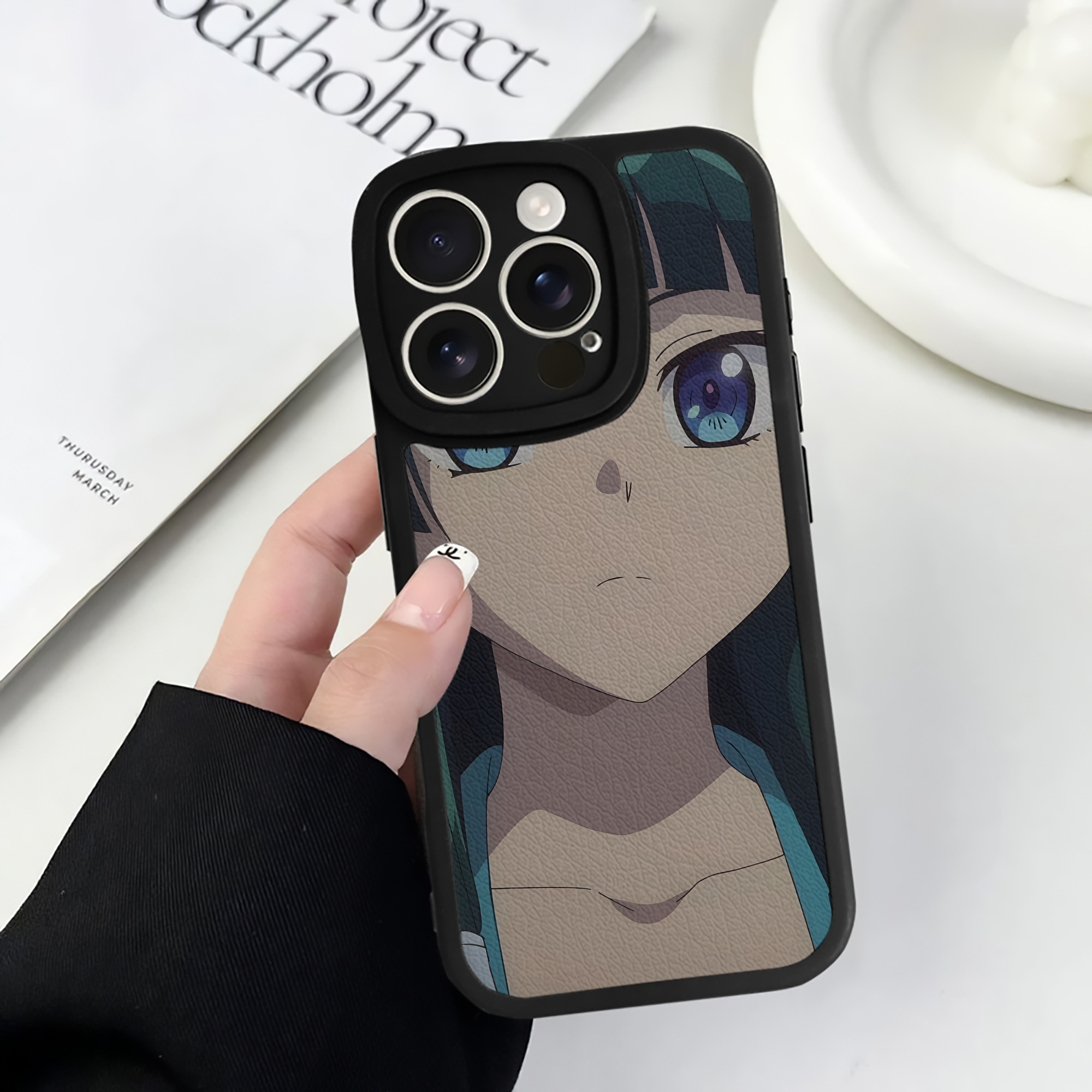 薬屋のひとりごと The Apothecary Diaries 【iPhone 16シリーズ対応】シリコンスマホケース（レザー調） 材質：シリコン